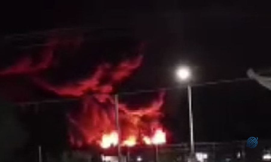 Eskişehir’de TEI yerleşkesinde yangın