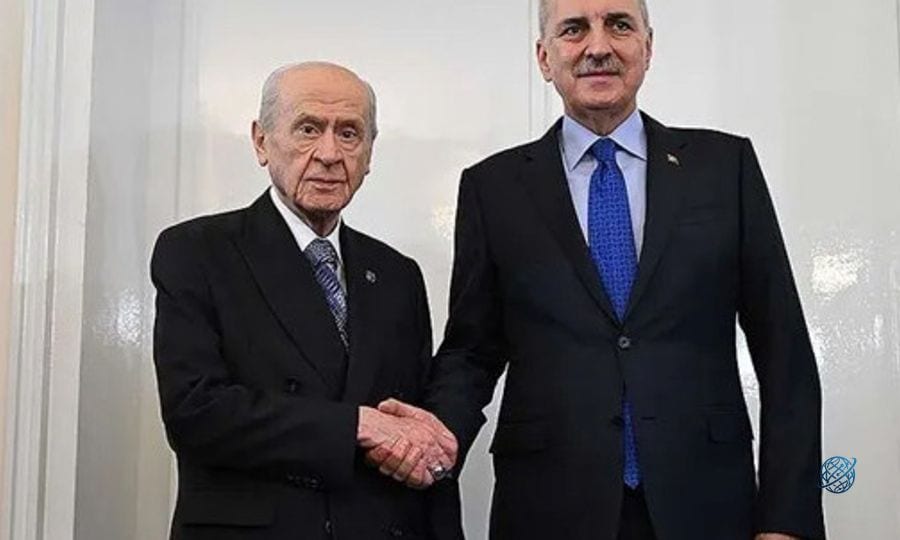 Terörsüz Türkiye süreci | Meclis Başkanı Kurtulmuş, MHP lideri Bahçeli’yi ziyaret etti