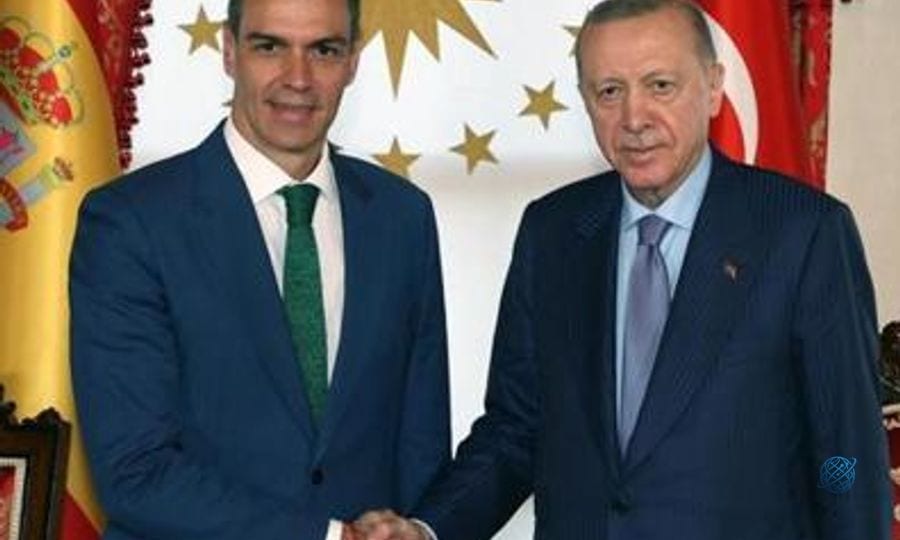 Cumhurbaşkanı Erdoğan, İspanya Başbakanı Pedro Sanchez ile görüştü