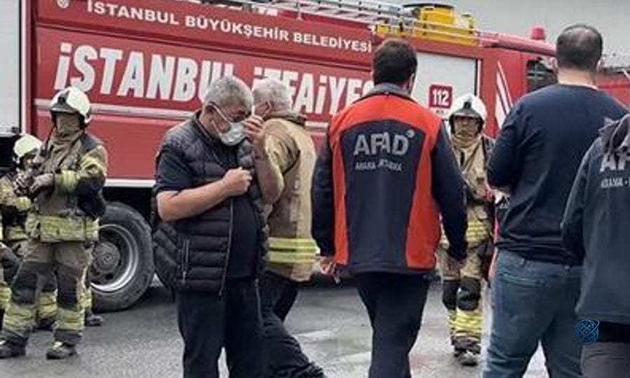 Eyüpsultan'da fabrikada kimyasal tepkime! Çalışanlar tahliye edildi