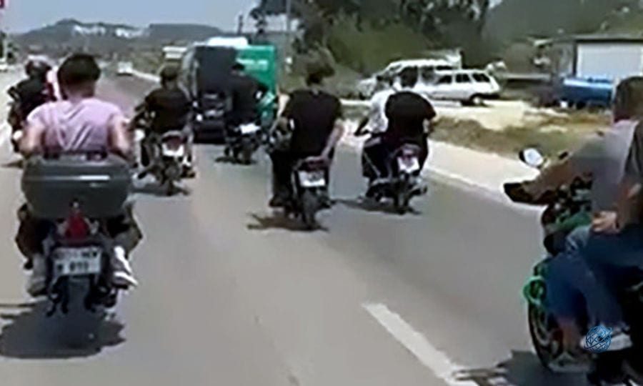Adana'daki kazada can veren 17 yaşındaki Atakan'a arkadaşlarından motosikletli veda