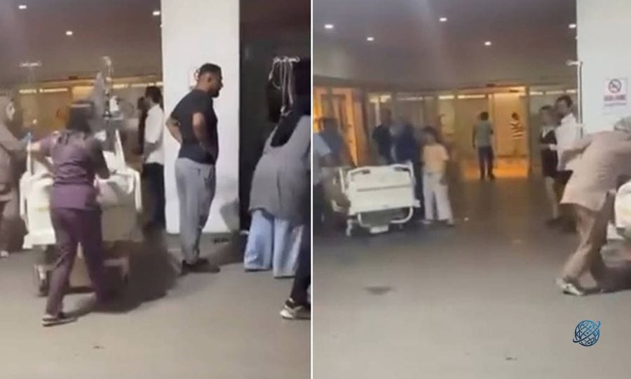 Yoğun bakım ünitesinde yangın paniği: 2 kişi dumandan etkilendi