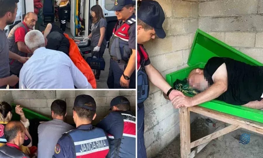 Kayıp olarak aranıyordu: Tabutun içinde sağ olarak bulundu