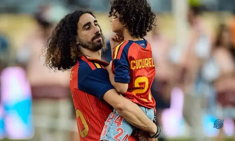 Marc Cucurella'nın uzun saçlarının ardındaki gerçek ortaya çıktı: Gözyaşları ile anlattılar!