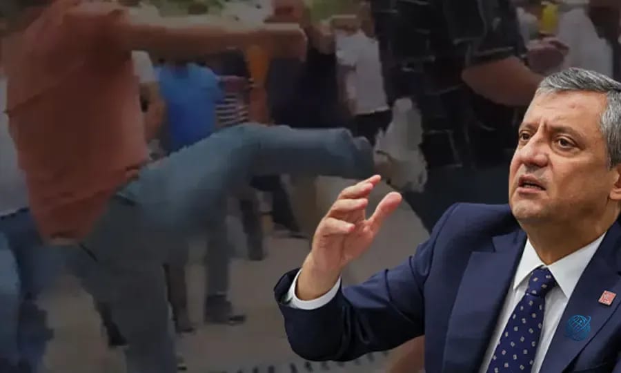Özgür Özel ve Kemal Kılıçdaroğlu destekçileri arasında arbede! Mustafa Sarıgül tepki gösteren vatandaşa tekme attı