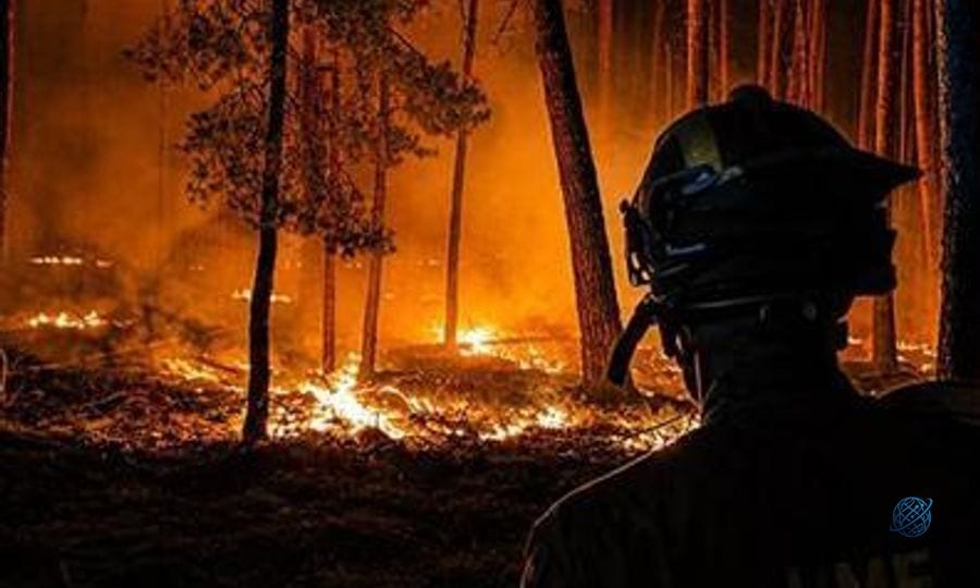 İspanya'da yangın kabusu! En az 30 bin hektarlık alan küle döndü, binden fazla kişi tahliye edildi