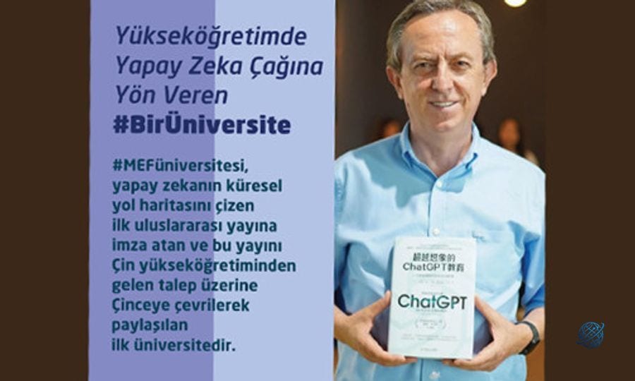 ‘ChatGPT yükseköğretimi nasıl etkiliyor?’... Rektörün kitabı Çinceye çevrildi