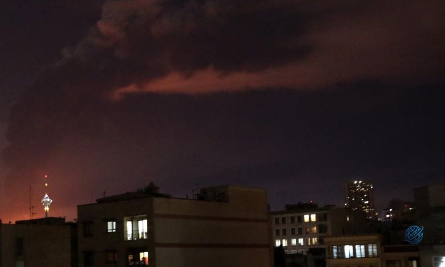 ABD, İran'daki askeri hedeflere yeni saldırı başlattı