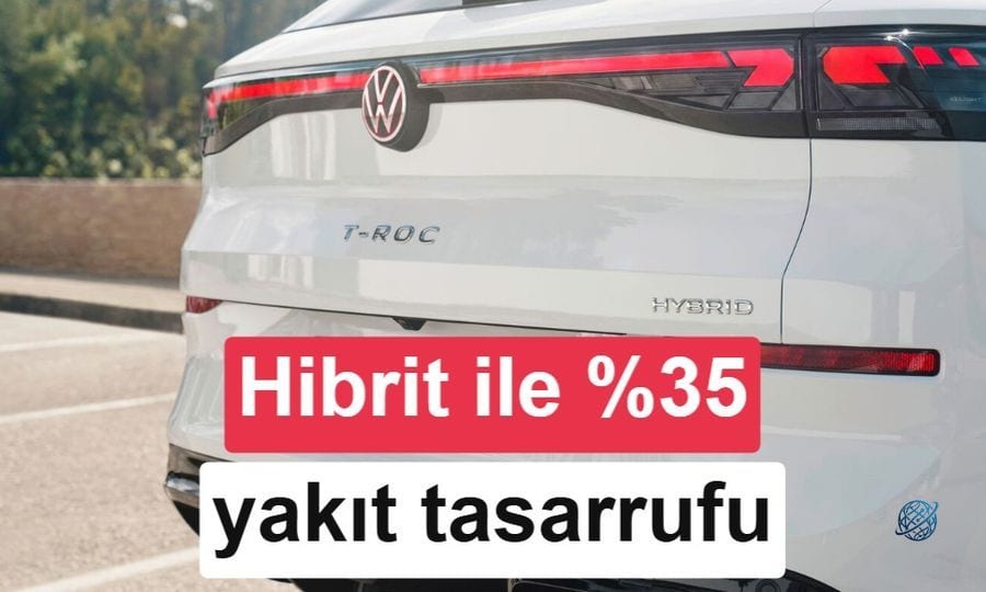 Toyota'nın hibritine Volkswagen'den yanıt: İşte Golf Hibrit ve T-Roc Hibrit fiyatları