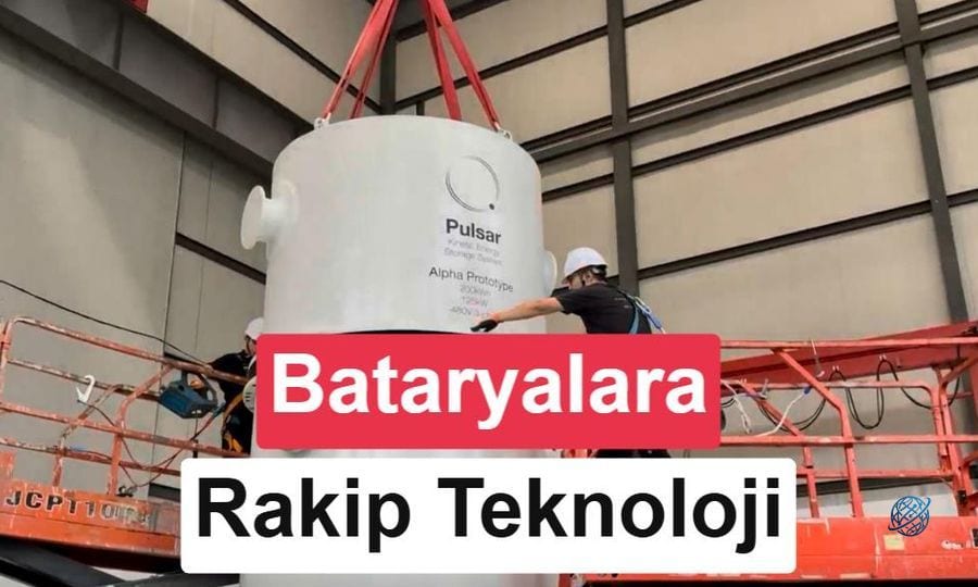 Bataryalara alternatif teknoloji: Dünyanın en büyük volan enerji depolama sistemi geliyor