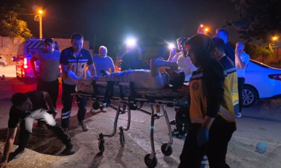 Bursa'da trafik levhasına çarpan motosikletin sürücüsü yaralandı