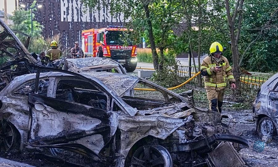 Rusya'nın Kiev'e gece saldırısında en az 1 kişi öldü, 16 kişi yaralandı