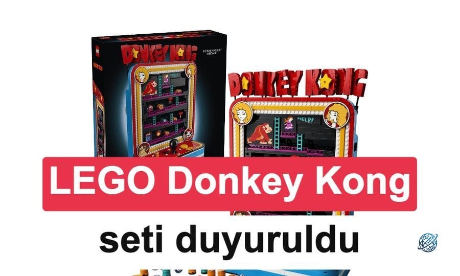 LEGO oynanabilir Donkey Kong Arcade setini duyurdu
