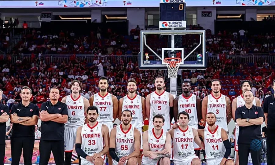 A Milli Erkek Basketbol Takımı, dünya sıralamasındaki yerini korudu