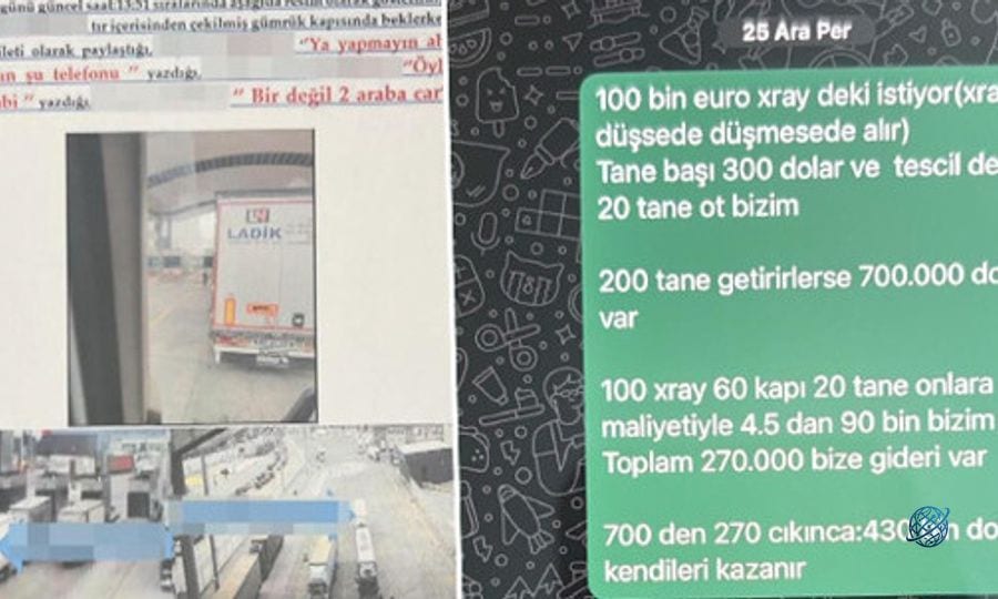 Suç örgütü üyeleriyle kamu görevlileri arasındaki yazışmalar ortaya çıktı: Hesaplar arasında milyarlık para trafiği