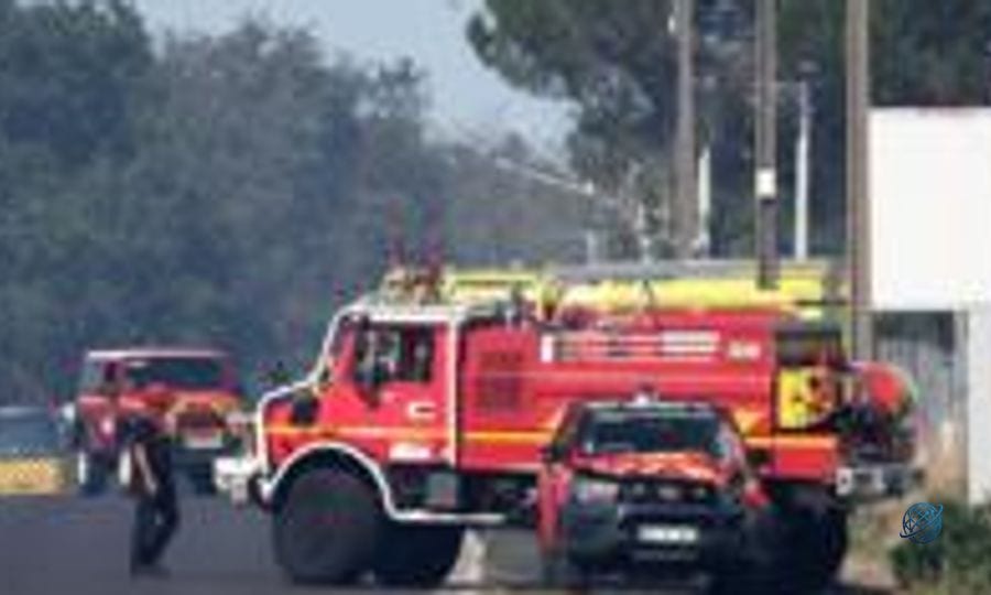 Two French firefighters die tackling blaze near Bordeaux airport