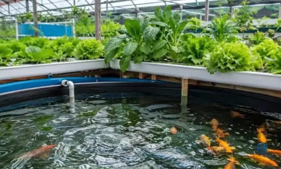 Balıkların yaşam alanı sebze bahçesine dönüşüyor: Akuaponik tarımla üretim