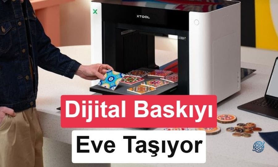 1700 dolarlık bu yazıcı, neredeyse her şeyin üzerine baskı yapabiliyor: Cam, metal, kumaş...