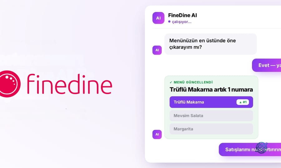 Restoran teknolojisi girişimi FineDine AI'dan tam entegre yapay zeka platformu