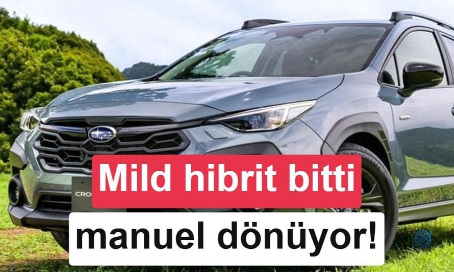 Subaru hibrit motora veda etti: 3 yeni manuel modele merhaba