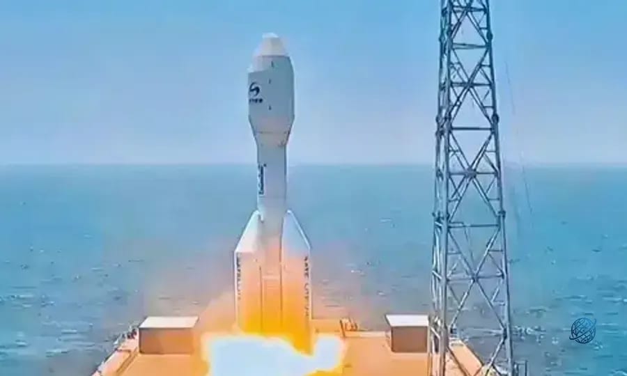 Çin'de "Gravity-1" roketiyle fırlatılan 9 uydu yörüngeye yerleştirildi