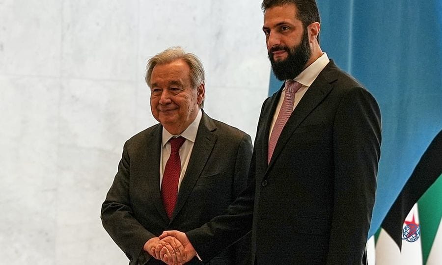 BM Genel Sekreteri Guterres'ten Şam'da Suriye için uluslararası destek çağrısı