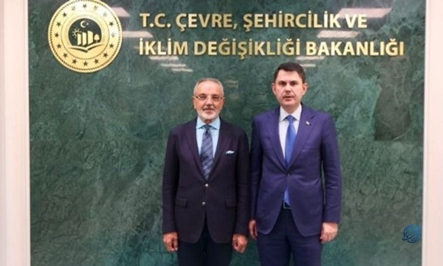 Bakan Kurum, DEM Parti Milletvekili Sakık ile görüştü
