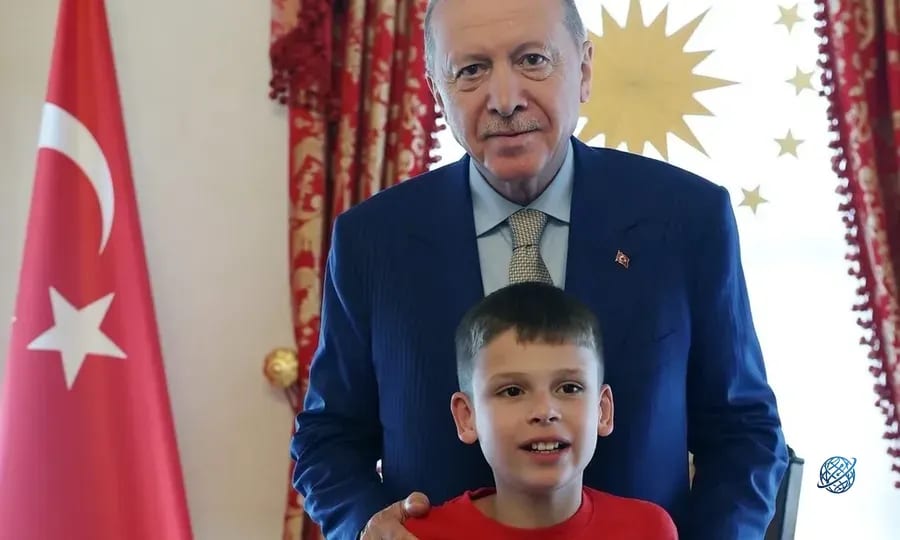 Başkan Erdoğan, otizmli Joshua Harris'i kabul etti!