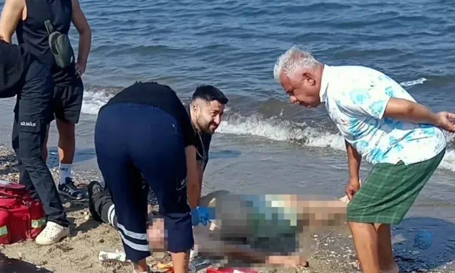 Serinlemek için girdiği denizde hayatını kaybetti