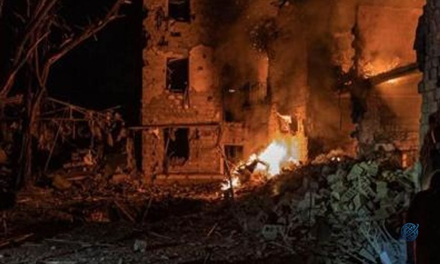 Rusya Ukrayna'yı 166 hava aracıyla vurdu! Kiev'de yaralılar var