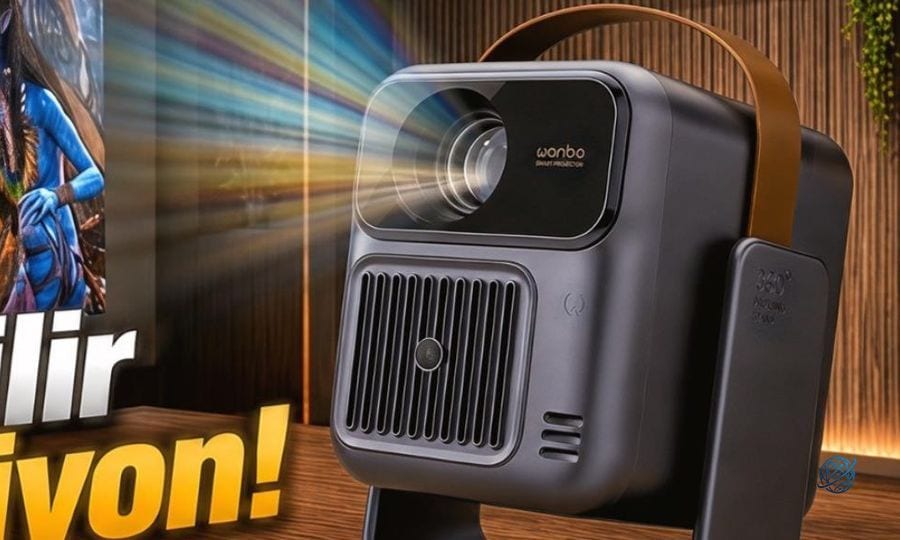 Wanbo ToGo Pro Taşınabilir Projeksiyon - Her yerde sinema keyfi!