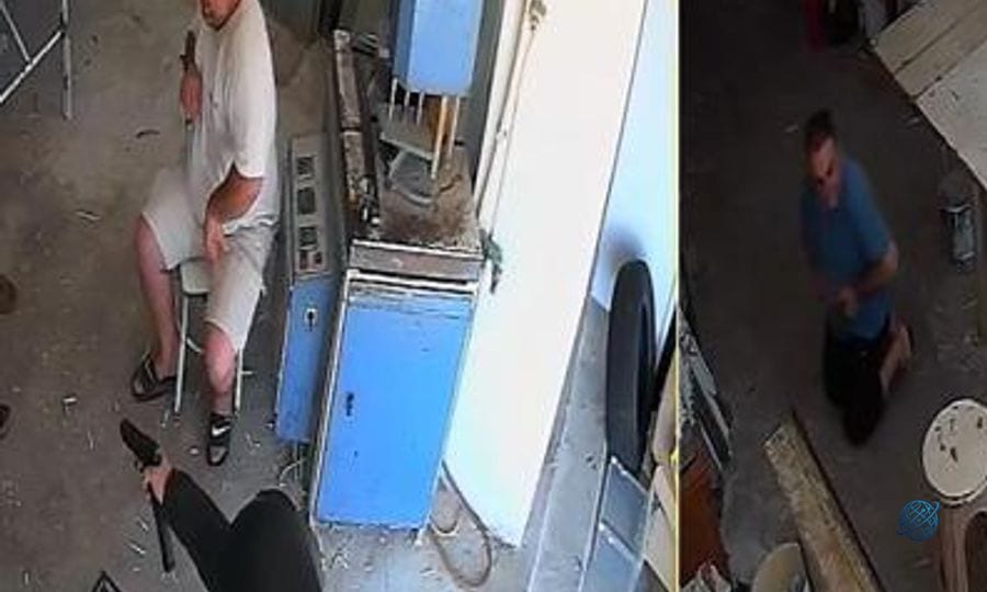 İş yerine silahlı baskın! Peş peşe kurşunların hedefi oldu; görüntüler kan dondurdu