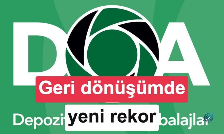 Türkiye geri dönüşümde gaza bastı: 33 milyon TL iade yapıldı