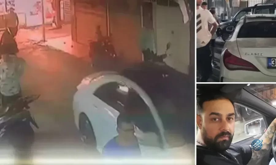 Cinayet anı kamerada: Aracın peşinden koşup bıçaklamış