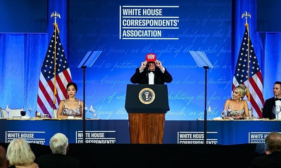 Trump, Beyaz Saray Muhabirleri Yemeği'nde medyayı hedef aldı