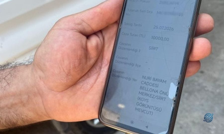 Hayatında gitmediği Siirt'ten ceza yedi! İzmirli esnafa plaka benzerliği şoku