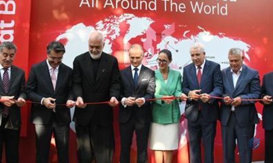 Ziraat Bankası’nın Tiran şubesi törenle açıldı
