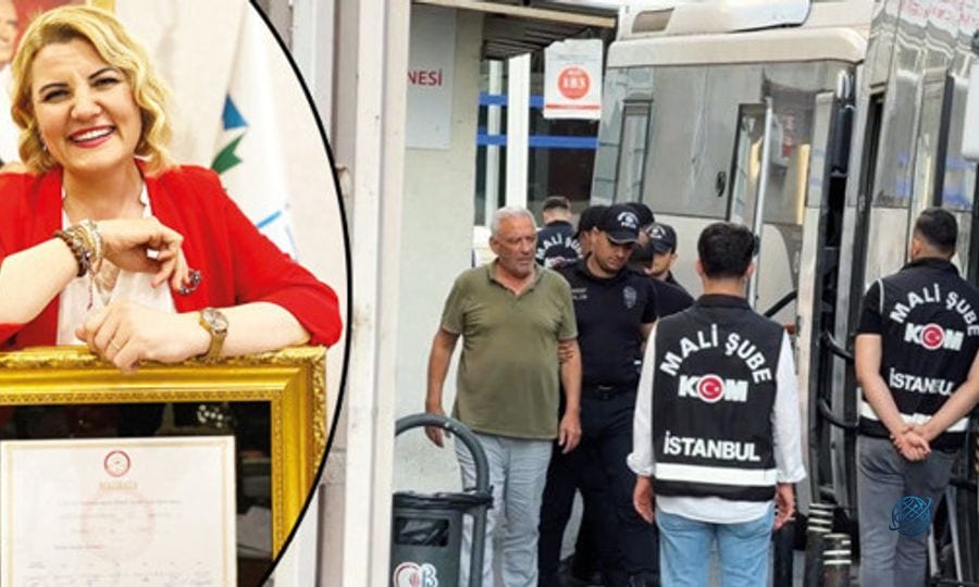 İzmit’te Başkan ve eşi tutuklandı