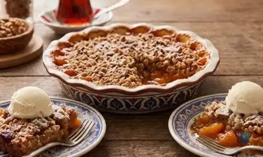 Tatlı krizlerine nefis yaz dokunuşu: Kayısılı crumble tarifi
