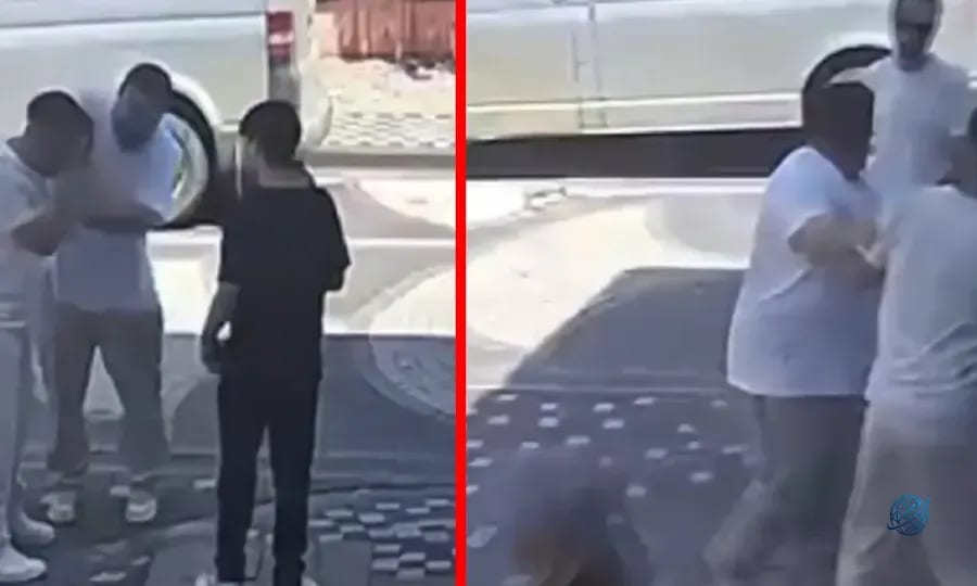 Edirne'de cani kuaför 12 yaşındaki çırağını sokak ortasında darp etti: O anlar kameraya yansıdı