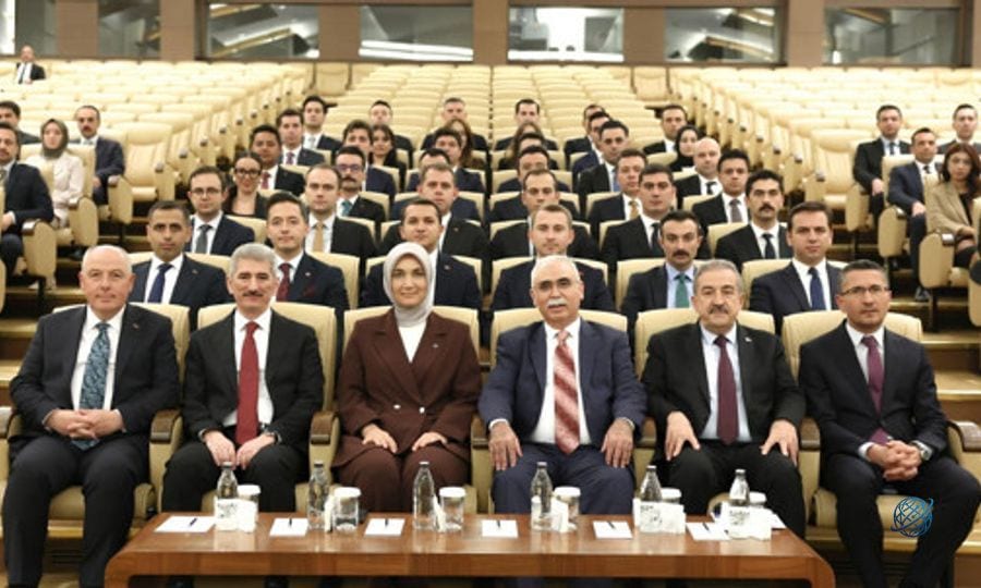 Anayasa Mahkemesi Başkanı Kadir Özkaya 111. dönem kaymakam adaylarıyla bir araya geldi