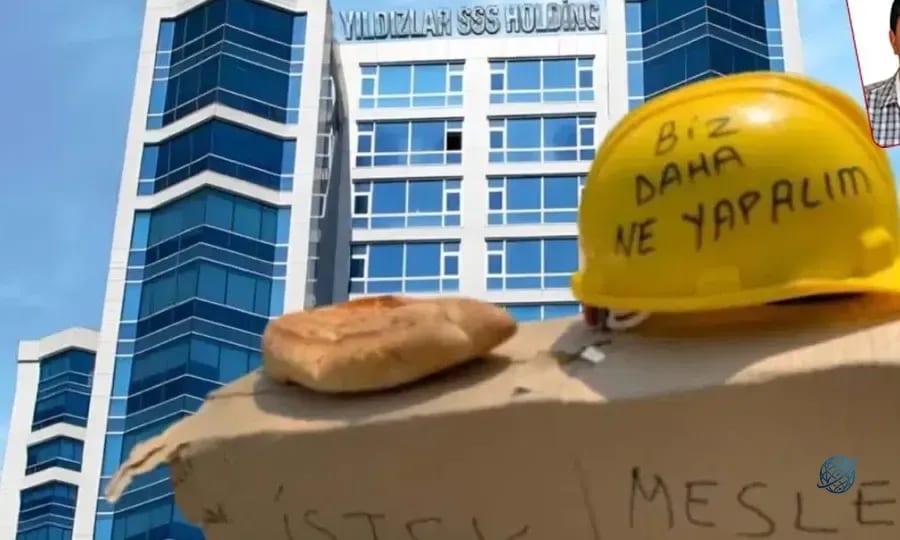 Yıldızlar SSS Holding’e bağlı Doruk Madencilik’in ardından Elazığ’daki Eti Gümüş işçileri de ücret ve tazminatları için eyleme başladı: Yine aynı şirket!