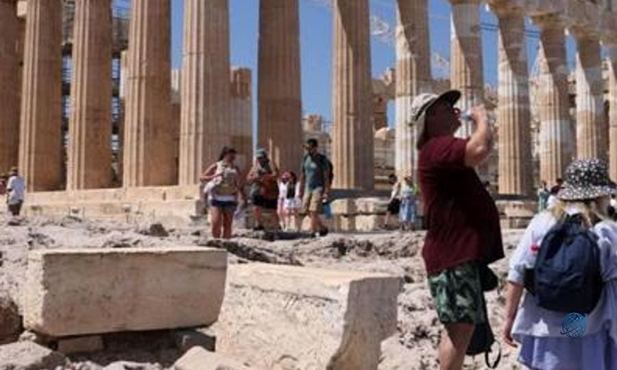 43 dereceyi görecek... Yunanistan'da aşırı sıcak alarmı! Açık alanda çalışmak yasaklandı